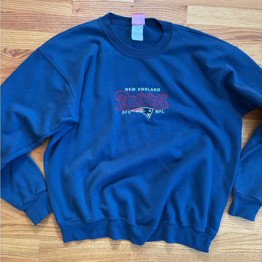 New England Patriots Blue Sweater